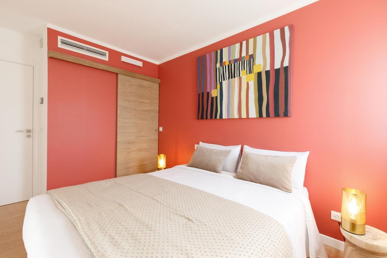 Citybeach Soha- Rue D'antibes - 2 Bdr 2 Bthr 1 Toil - Clim Terrace Parking Elevator Apartamento